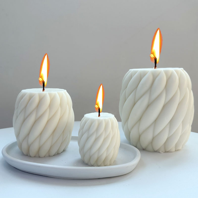 Soap Making Chemical - 3D Rotating Raindrops Silicone Candle Mold
