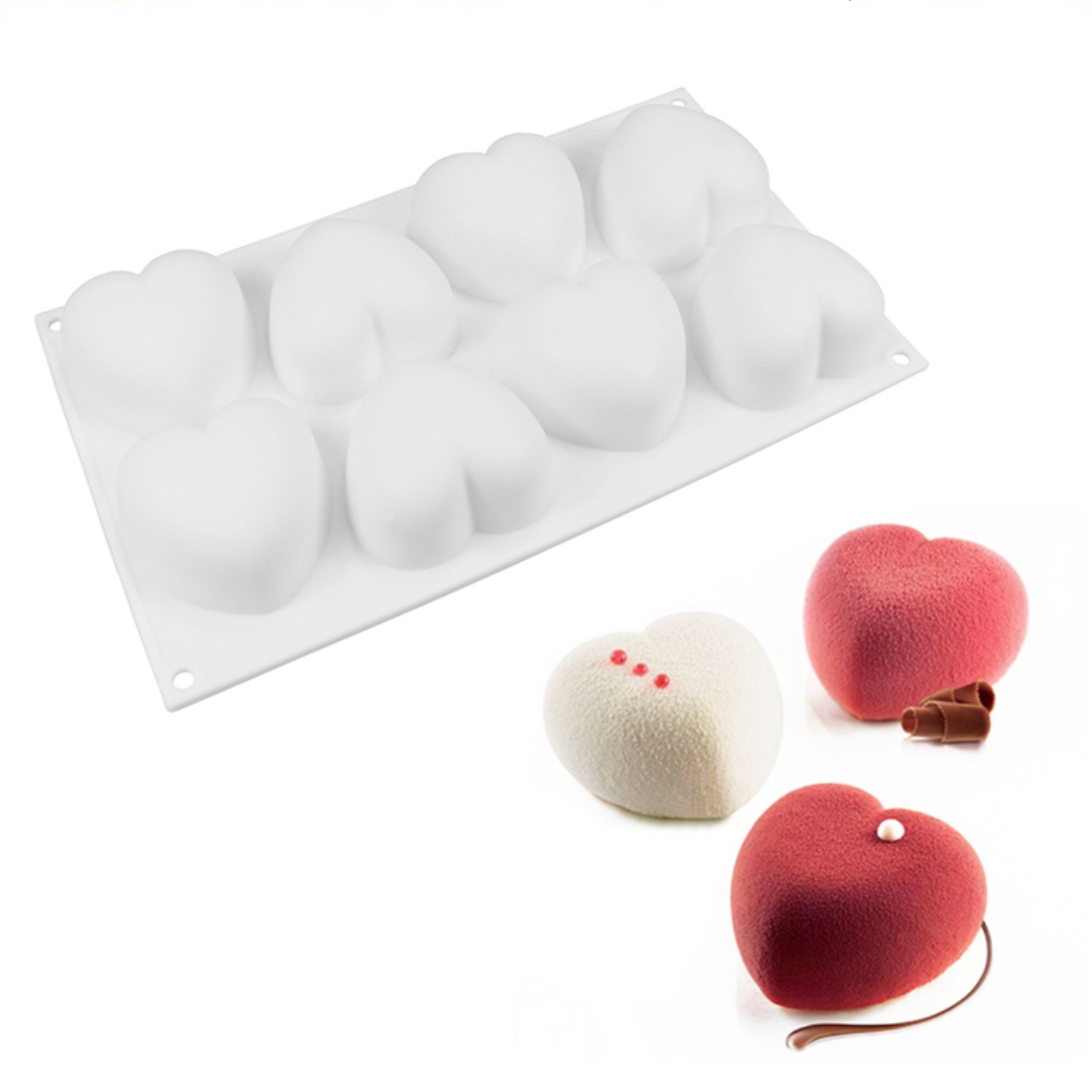 Soap Making Book For Beginners - Love Heart Silicone Soap Mold Handmade
