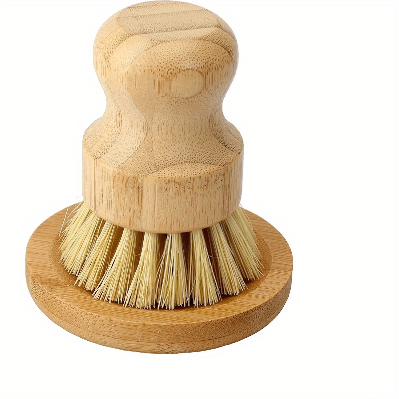 Oxide Pigment Soap - Bamboo Dish Scrub Brush Soap Dish