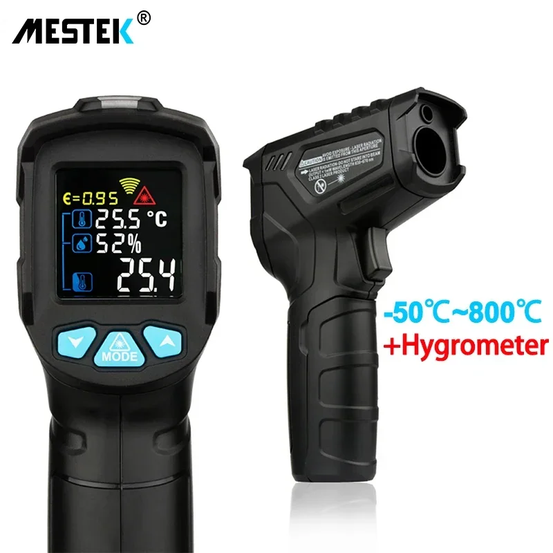 Soap Making Thermometer - Mestek IR02C Infrared Thermometer, Non-Contact Digital