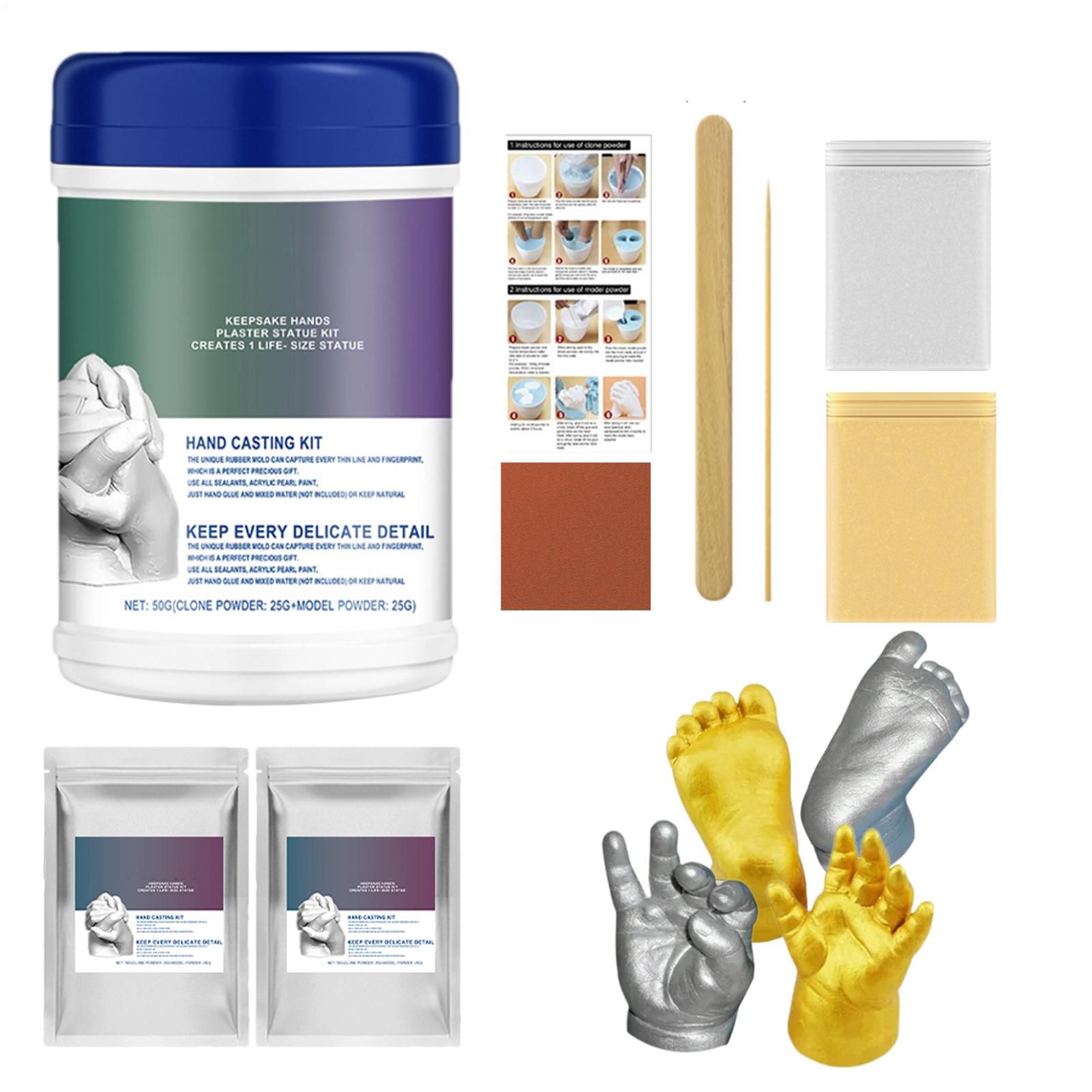 Baby Hand And Foot Casting Kit - Soap Making Book For Beginners review and price