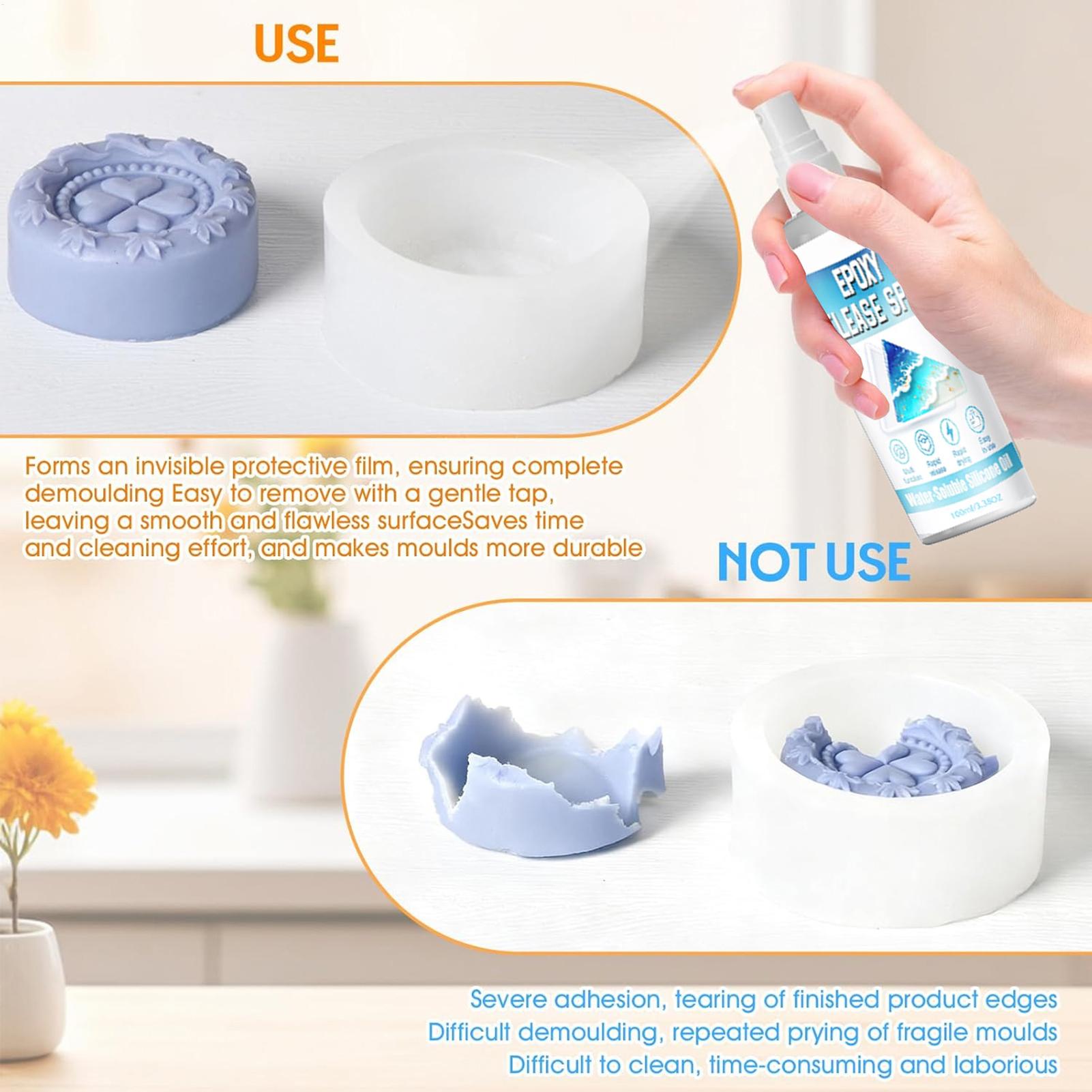 100ml Silicone Release Spray E - Soap Making Material review and price