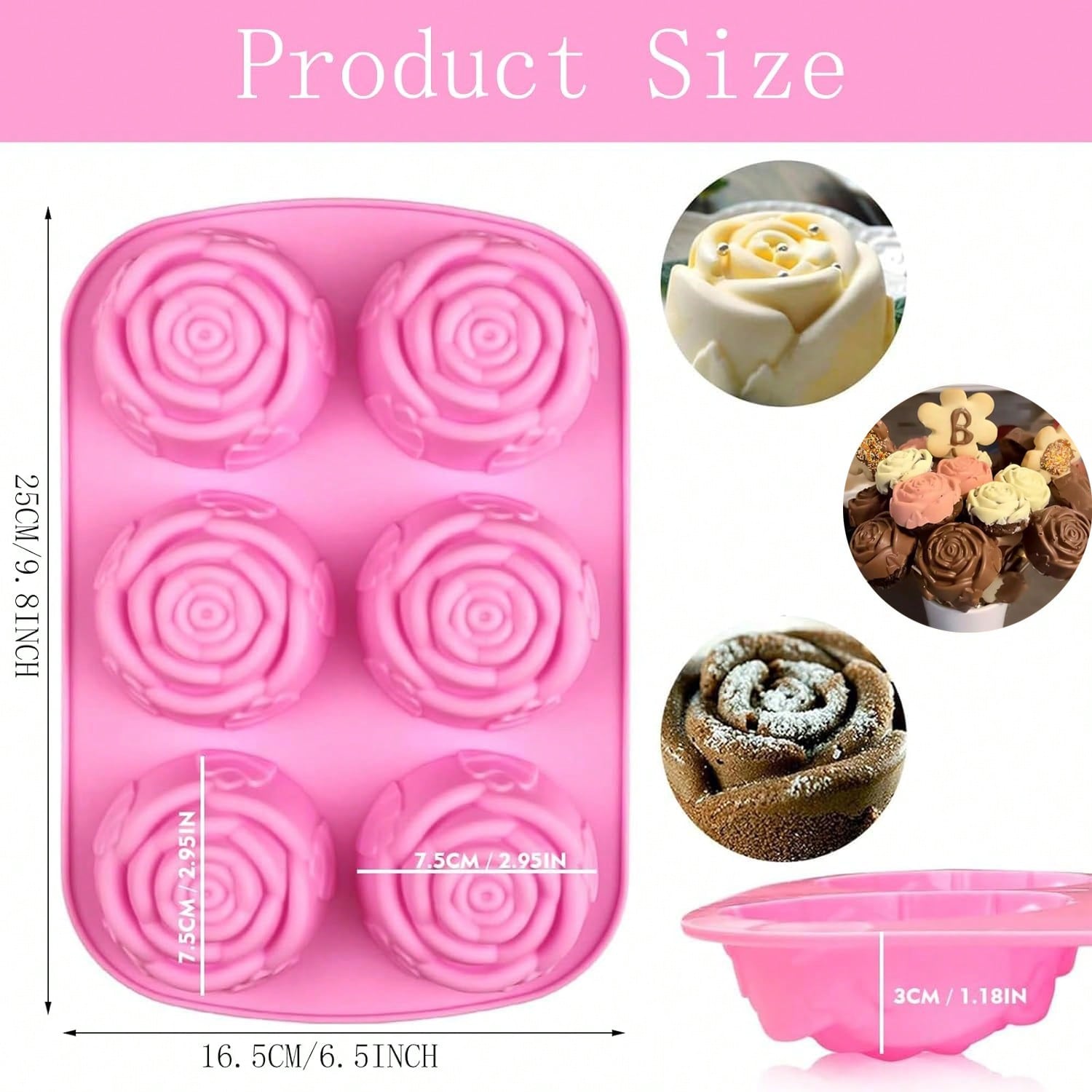 BAKER DEPOT Silicone Mold for  - Soap Making Material review and price