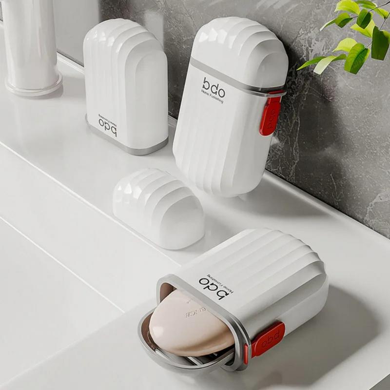 1Pc Travel Soap Dish with Drai - Soap Making Box review and price