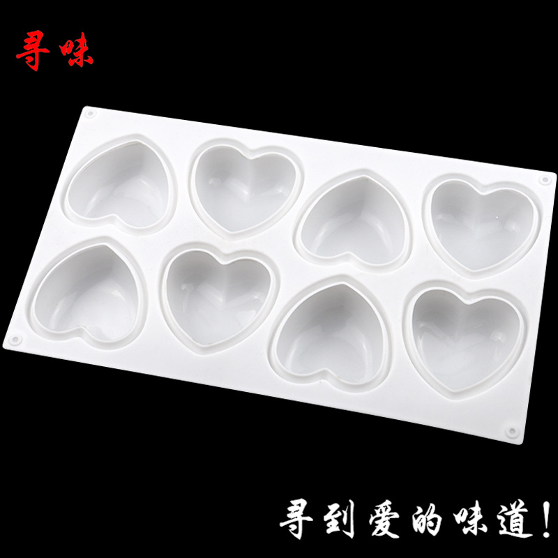 8 Pcs Love Heart Silicone Soap - Soap Making Book For Beginners review and price
