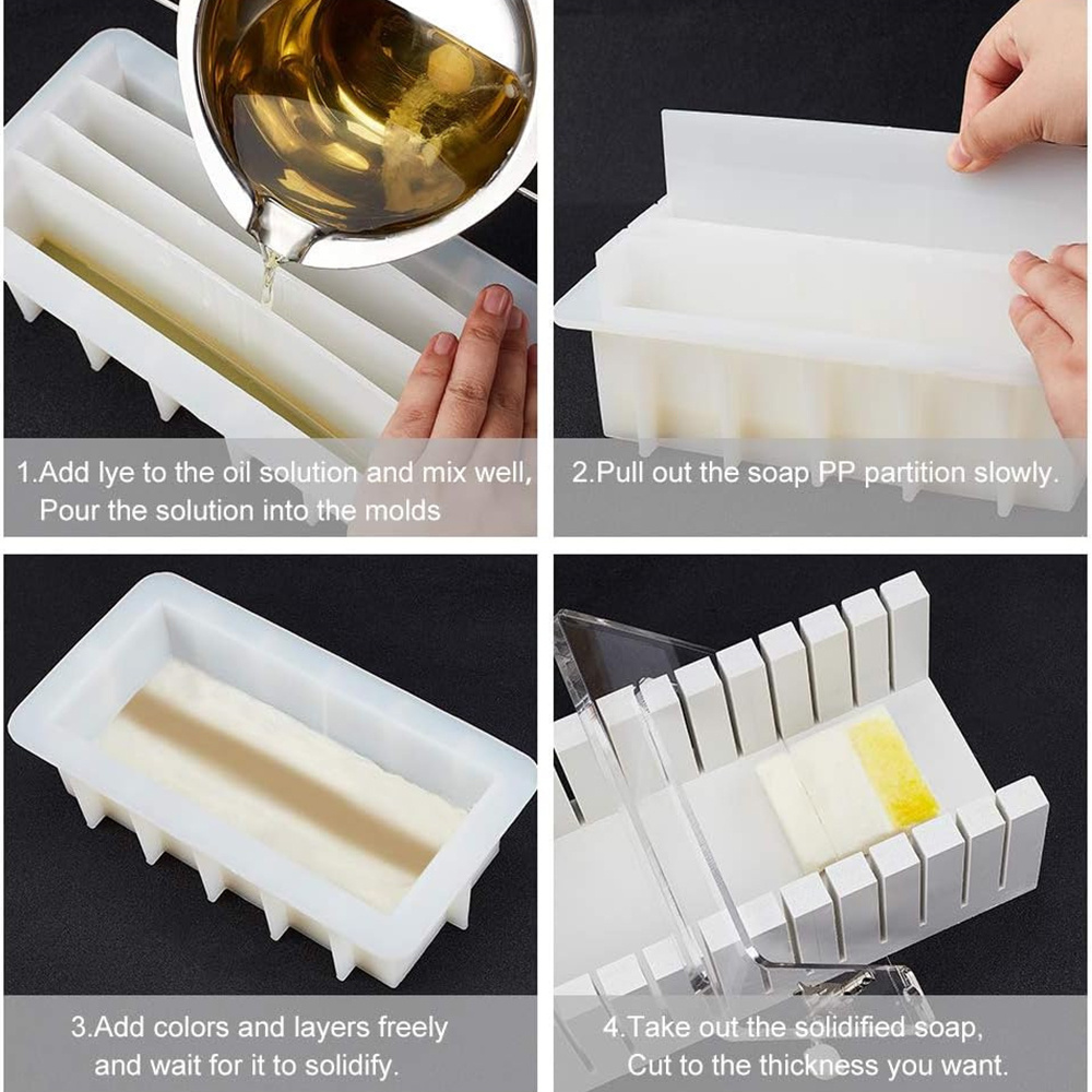 42oz Silicone Soap Mold with 5 - Soap Making Box review and price