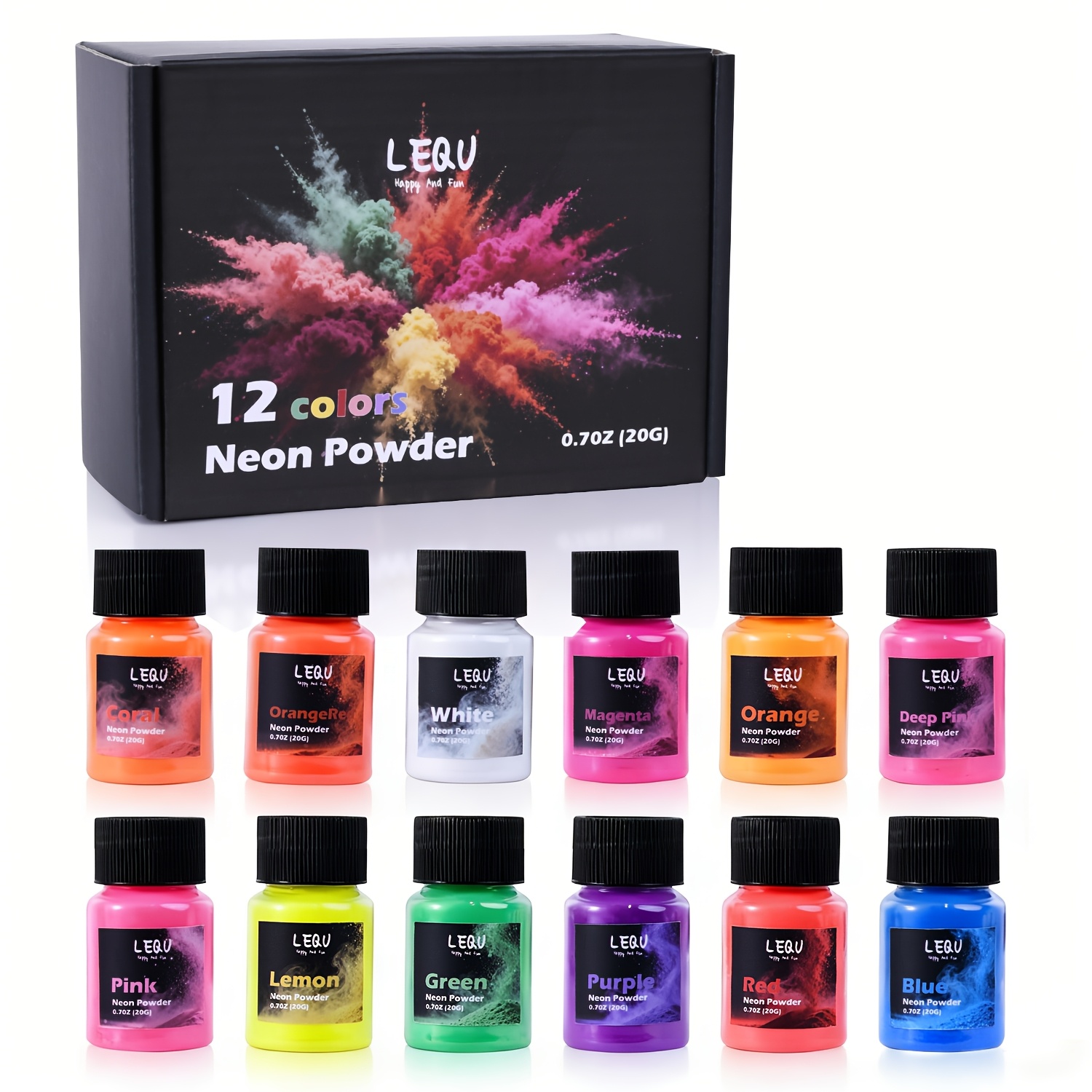 LEQU 12Colors Neon Fluorescent - Soap Making Book For Beginners review and price