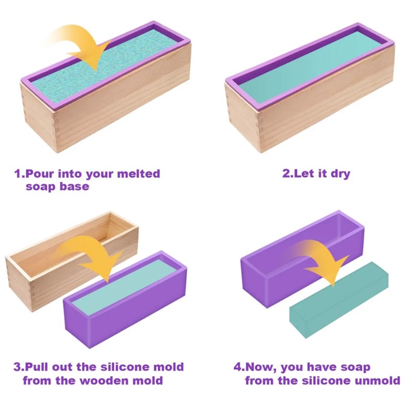 Flexible Silicone Soap Mold Re - Soap Making Box review and price