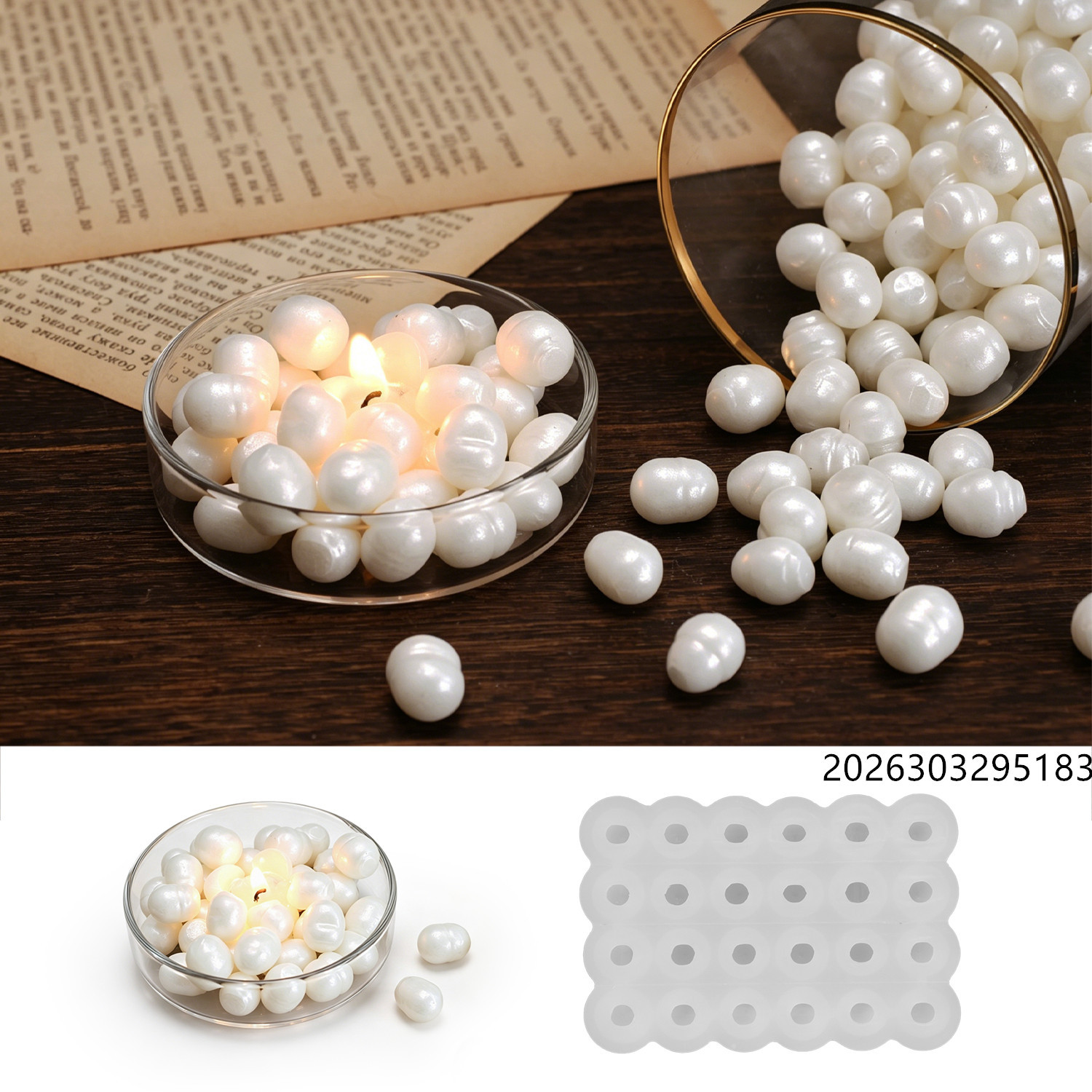 Healing Ocean Pearl Mirror Wax - Soap Making Material review and price