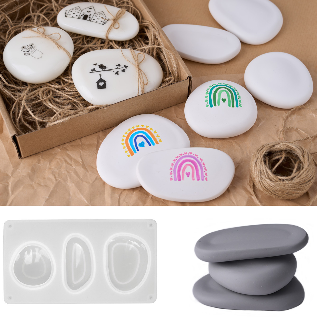 3D Creative Stone Silicone Can - Soap Making Equipment For Beginners review and price