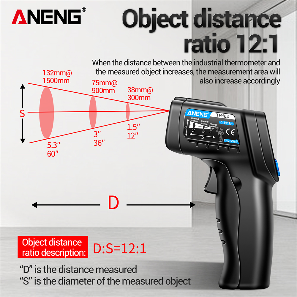 ANENG -50~550℃ Infrared Thermo - Soap Making Thermometer review and price