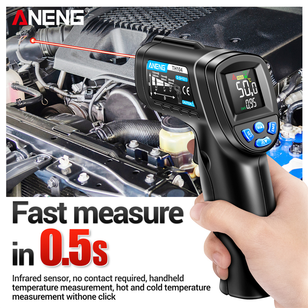 ANENG -50~550℃ Infrared Thermo - Soap Making Thermometer review and price