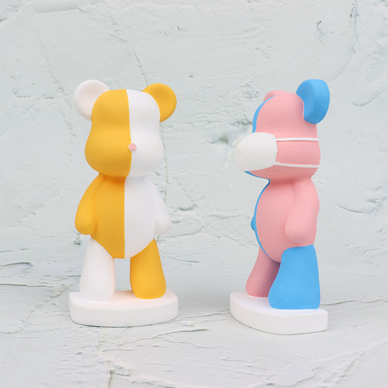 3D Cartoon Bear Silicone Candl - Soap Making Book For Beginners review and price