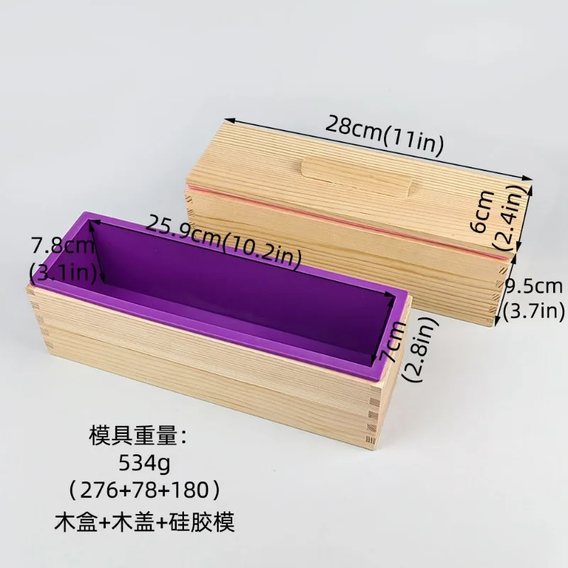 Silicone Soap Mold Rectangular - Soap Making Box review and price