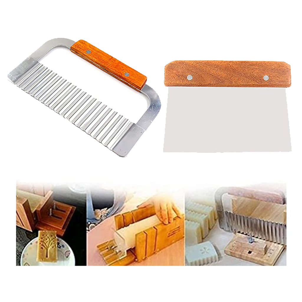 2 Pack Stainless Steel Wavy &  - Soap Making Box review and price