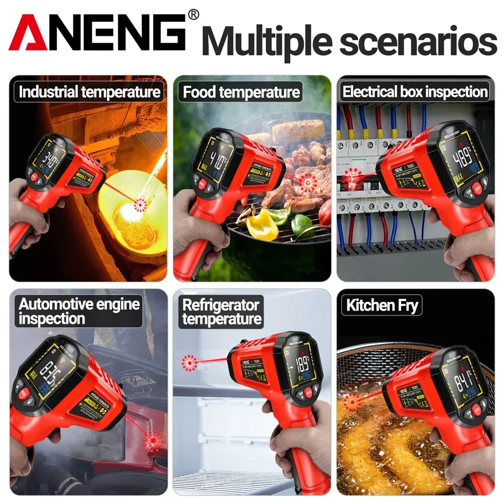 Infrared Thermometer TH203 Adj - Soap Making Thermometer review and price