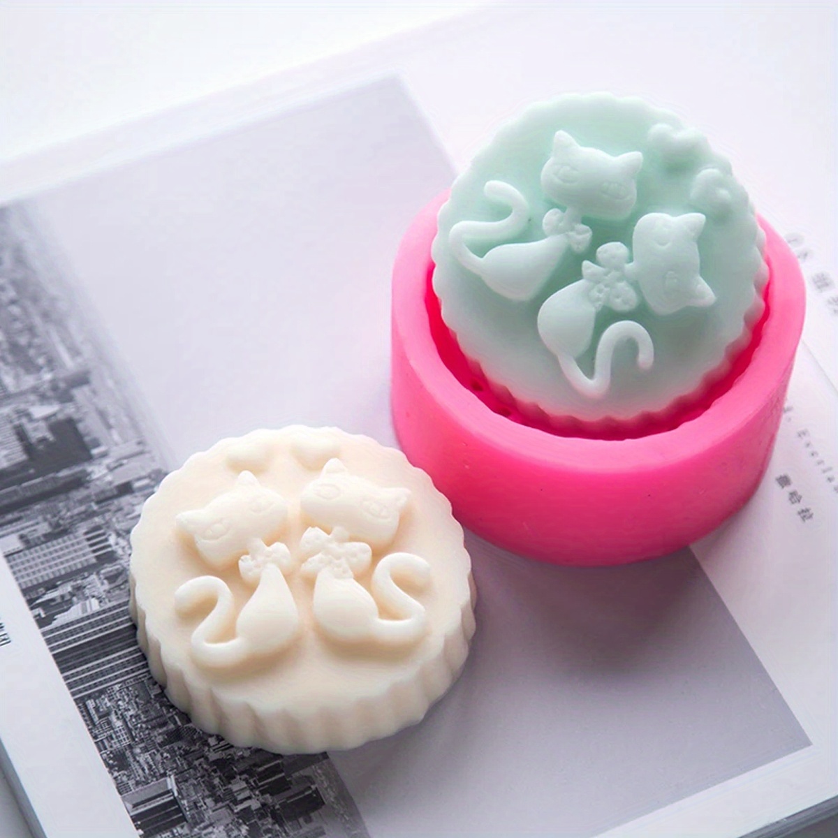 1-Piece Silicone Cat Soap Mold - Soap Making Box review and price