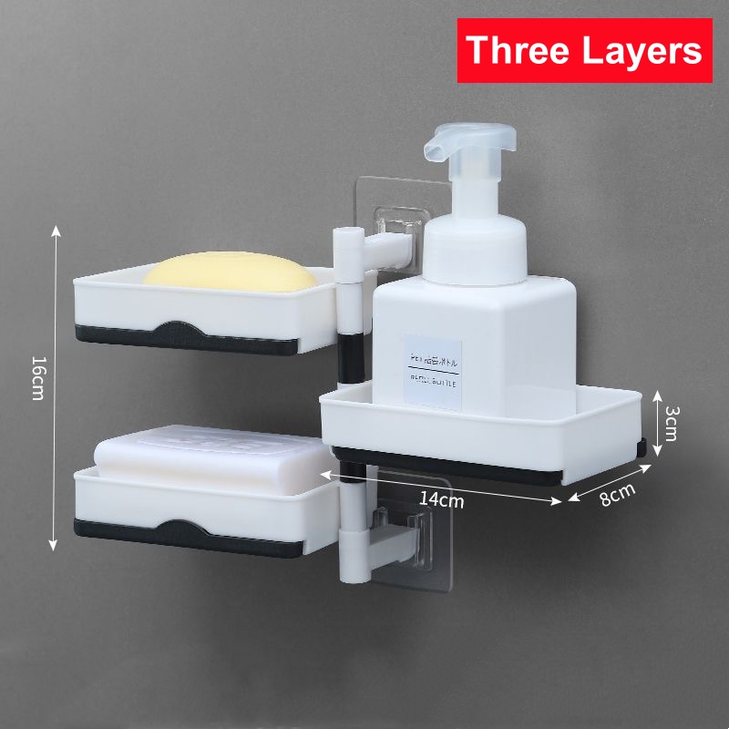 2/3/4 Rotating Drain Soap Box, - Soap Making Box review and price