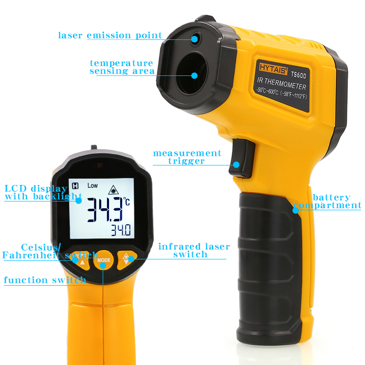 TS380 Infrared Non-Contact HYT - Soap Making Thermometer review and price