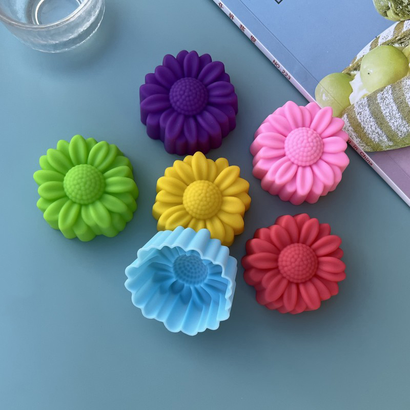 5Pcs 5cm Various Flower Design - Soap Making Box review and price