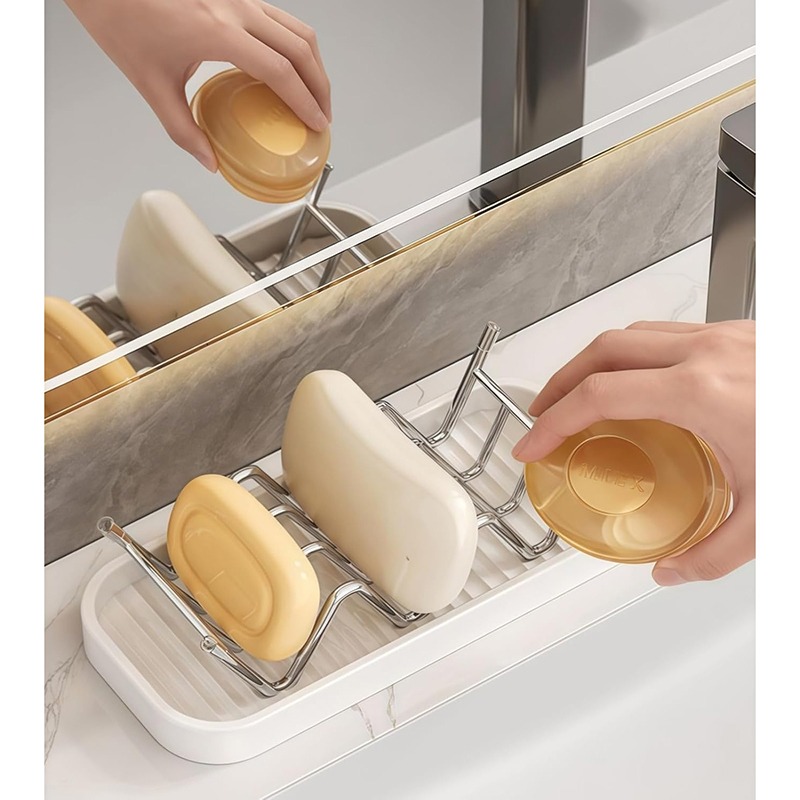 Stainless steel soap rack drai - Soap Making Box review and price