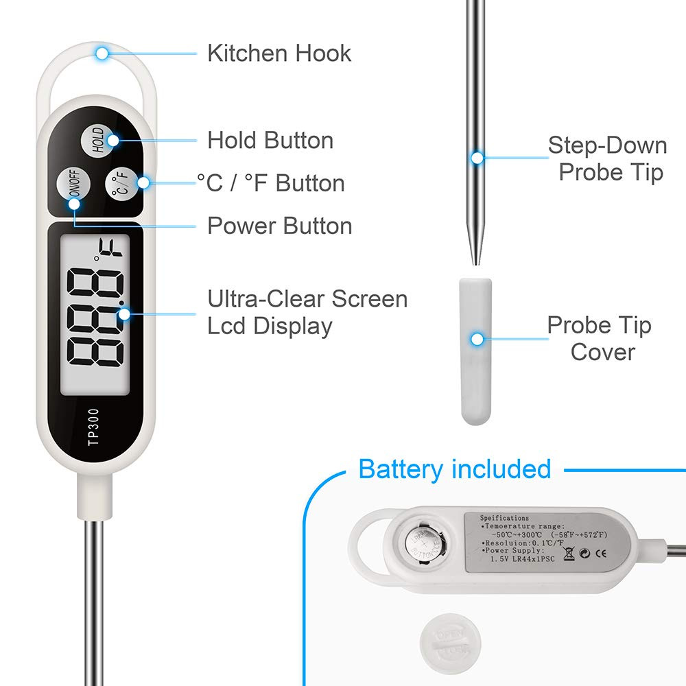 New Design Digital Food Thermo - Soap Making Thermometer review and price