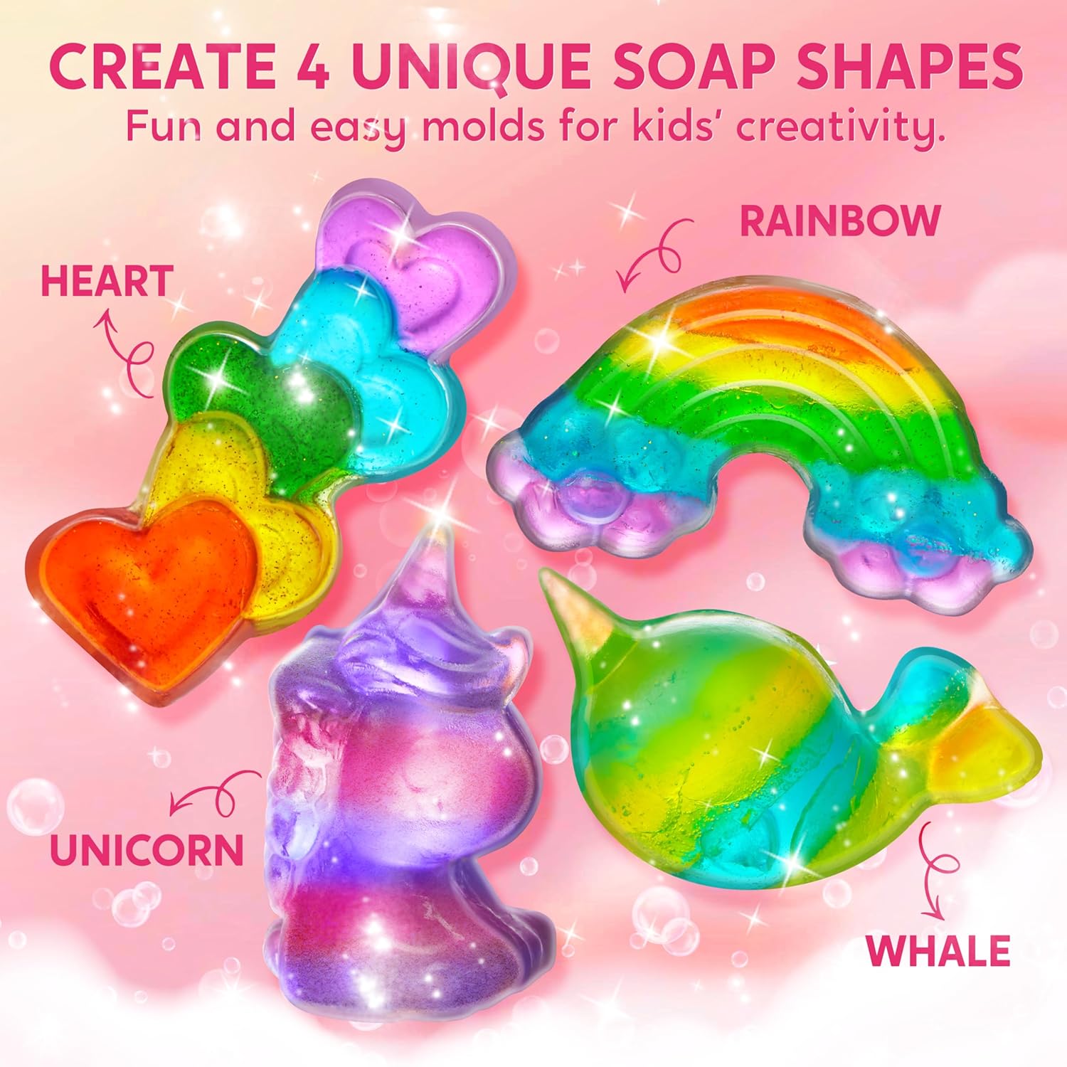 JOYFY Unicorn Soap Making Kit  - Soap Making Book For Beginners review and price