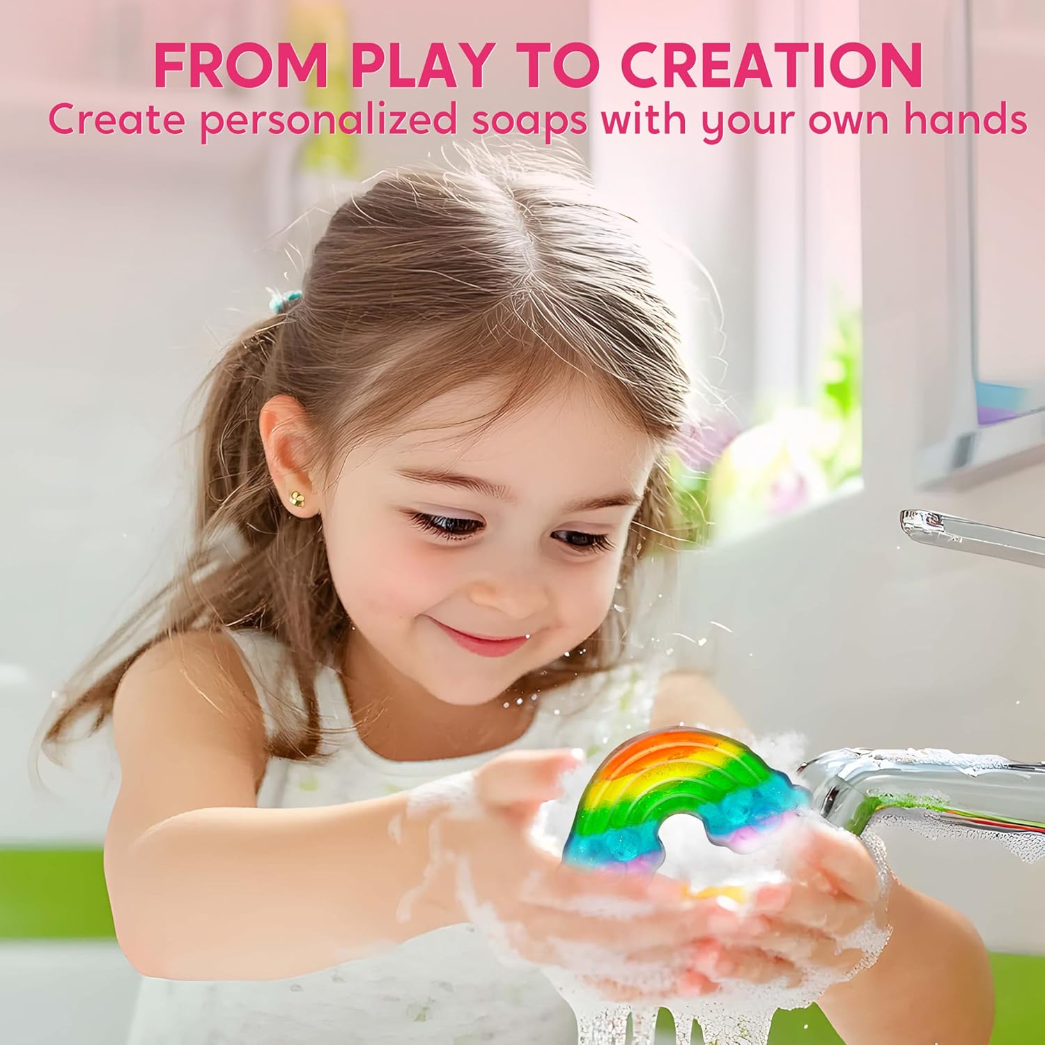 JOYFY Unicorn Soap Making Kit  - Soap Making Book For Beginners review and price