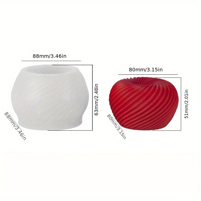 A trendy red apple silicone mo - Soap Making Material review and price