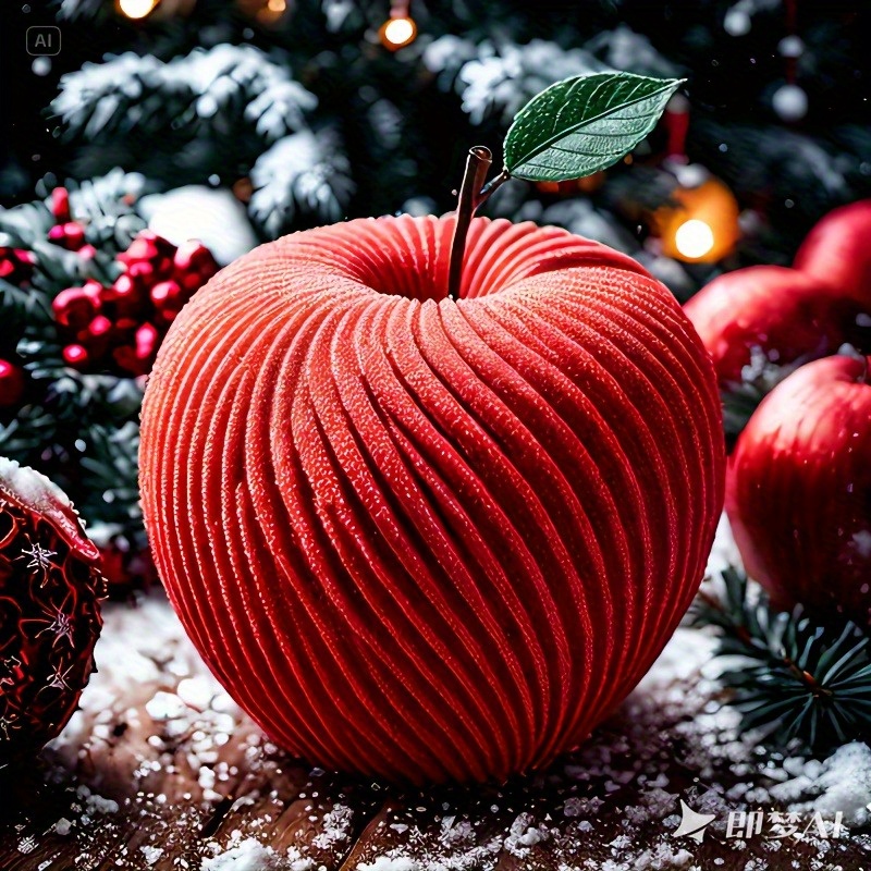 A trendy red apple silicone mo - Soap Making Material review and price