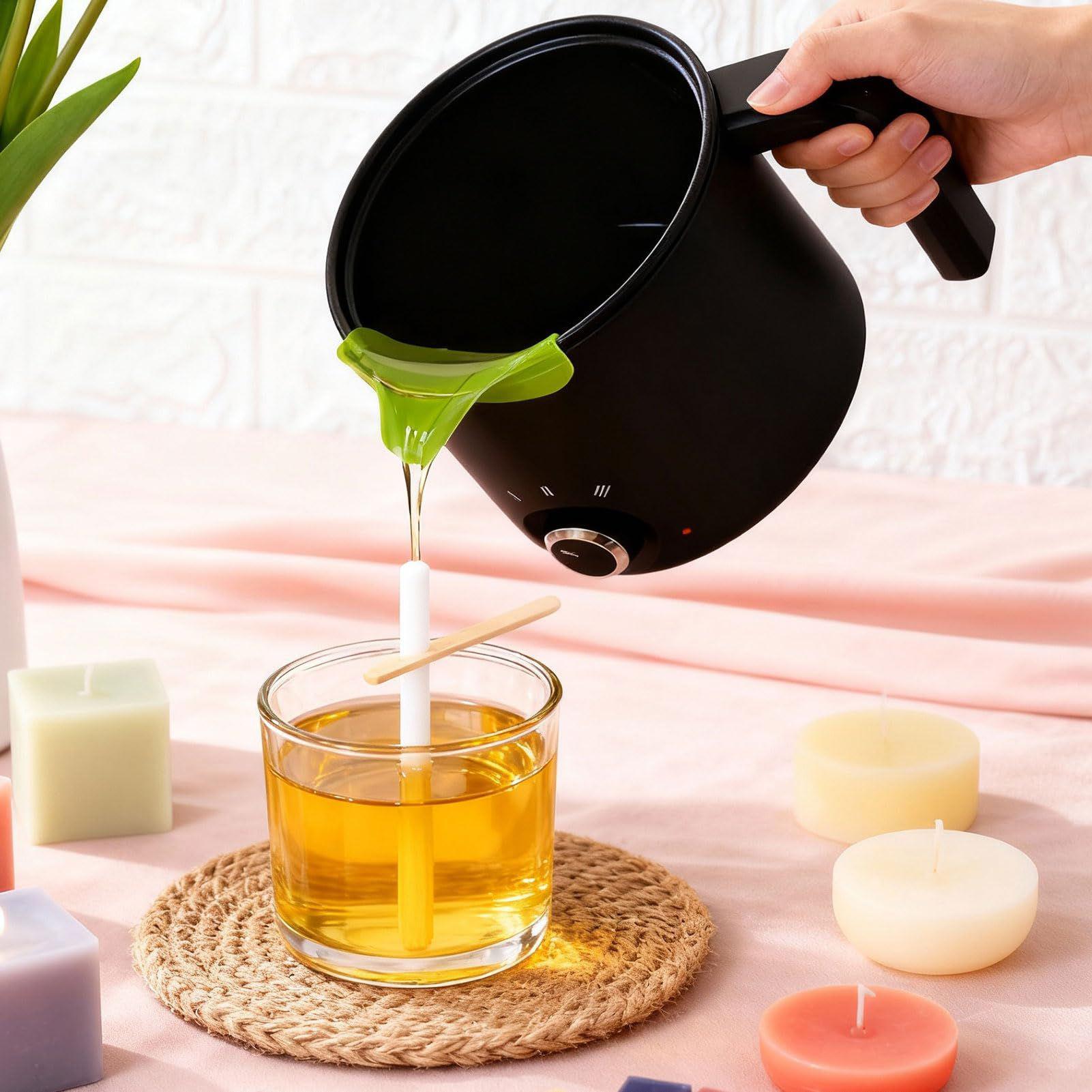 Candle Wax Melting Pot 1.5L La - Soap Making Book For Beginners review and price