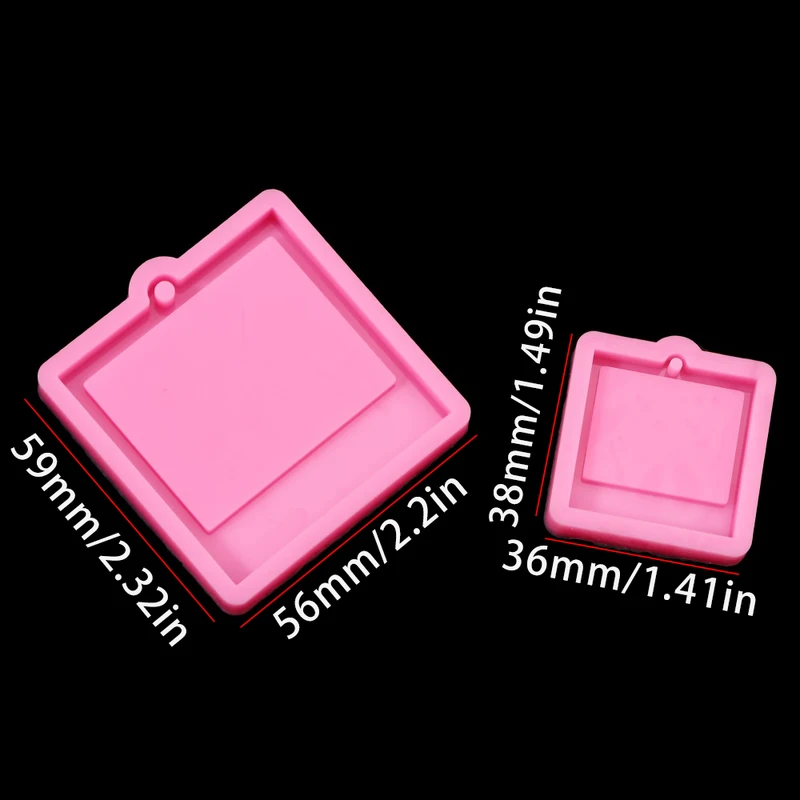 Photo Frame Epoxy Resin Keycha - Soap Making Material review and price
