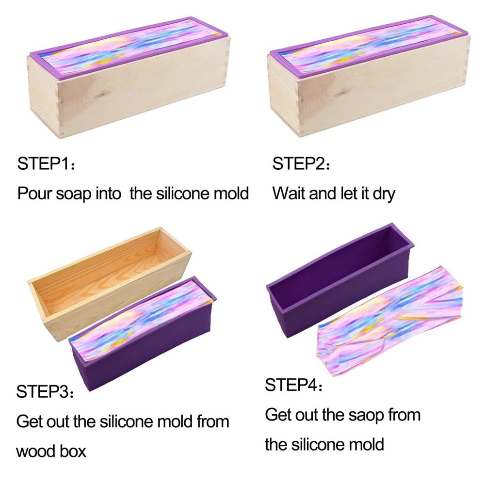 1.2L Silicone Soap Molds Kit 4 - Soap Making Book For Beginners review and price