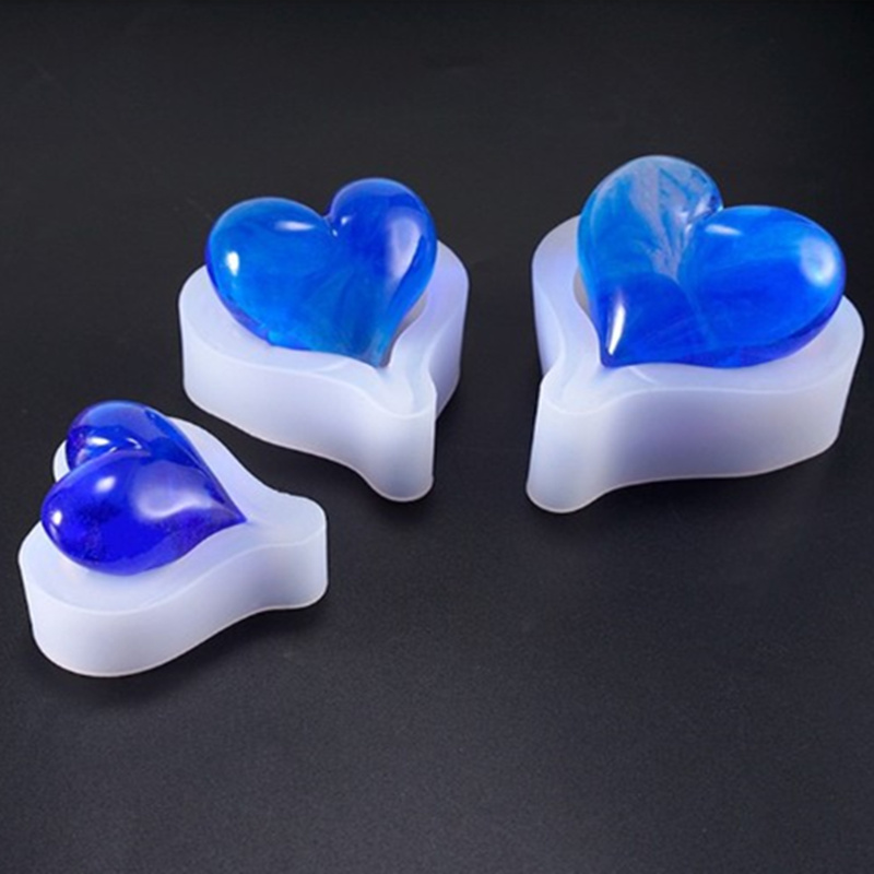 1PCS 3D Heart Shape Silicone M - Soap Making Equipment For Beginners review and price