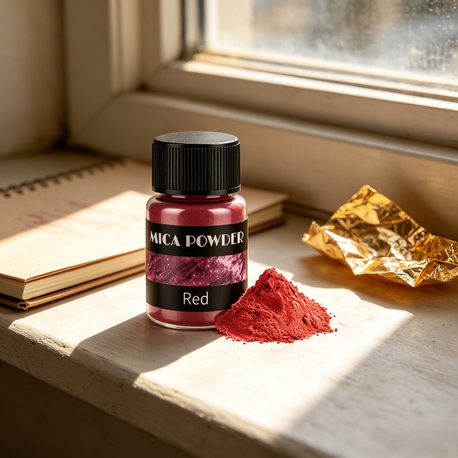 LEQU Happy And Fun Shimmer Red - Oxide Pigment Soap review and price